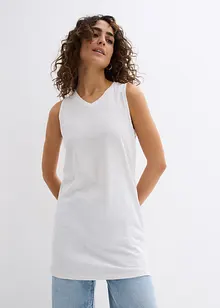 Long top van puur biologisch katoen, ( set van 2), bonprix