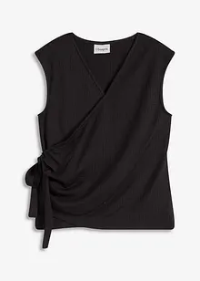 Shirt van jersey in wikkellook, bonprix