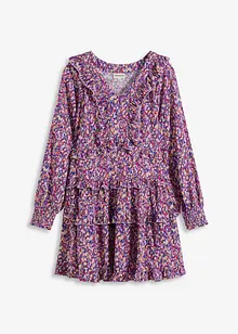 Jurk met volants, bonprix