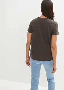 Zwangerschapsshirt / voedingsshirt (set van 2) van biologisch katoen, bonprix