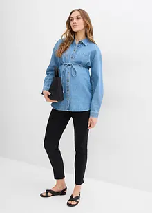 Zwangerschapsbroek van stretch met smal toelopende pijpen, bonprix