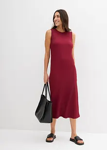 Jersey jurk van borkencrèpe, bonprix