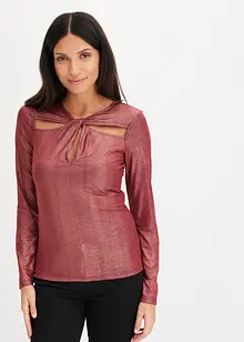 Longsleeve met cut-outs, bonprix