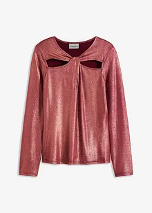 Longsleeve met cut-outs, bonprix