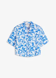 Blouse met korte mouwen van soepele viscose, bonprix