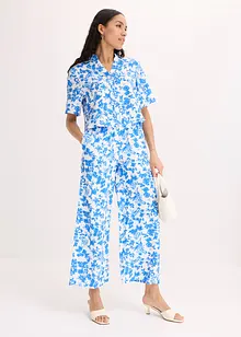 Blouse met korte mouwen van soepele viscose, bonprix