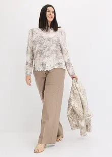 Longsleeve met structuur, bonprix
