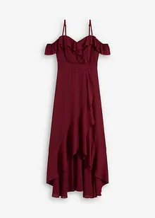 Carmen jurk met volants, bonprix