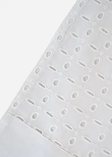 Placemats van biologisch katoen met borduursel (set van 2), bonprix