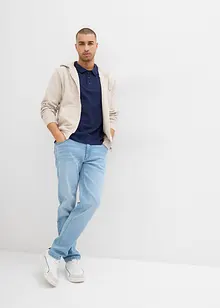 Piqué poloshirt (set van 2) van puur biologisch katoen, bonprix
