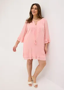 Boho jurk met borduursel, bonprix
