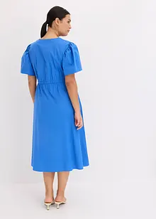 Midi jurk met wijde mouwen, bonprix