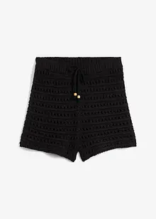 Gebreide short met voering, bonprix