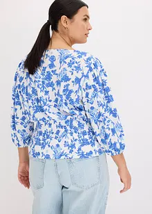 Gesmokt shirt, bonprix