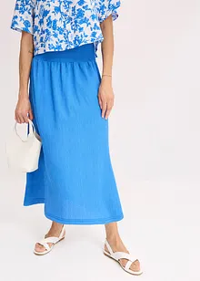 Jersey rok met brede tailleband, bonprix