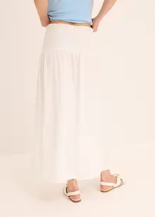 Jersey rok met brede tailleband, bonprix