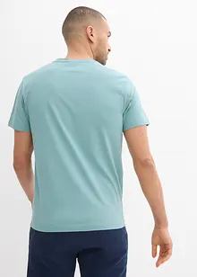 Henley shirt van biologisch katoen (set van 3), bonprix