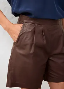 Leren broek van nappaleer, bonprix