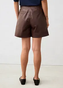 Leren broek van nappaleer, bonprix