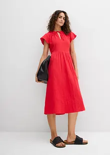 Jurk van zachte mousseline, bonprix