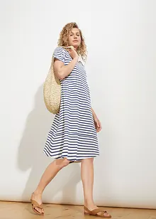 Shirtjurk van effectgaren met zakken van katoen, bonprix