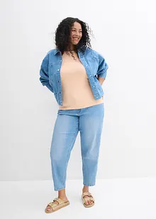 Top van zachte viscose (set van 2), bonprix