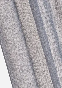 Transparant gordijn in linnen look (1 stuk), bonprix