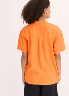 Overhemdblouse in een fijne viscosemix, bonprix