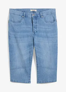 Lange stretch jeans bermuda, regular fit, bonprix
