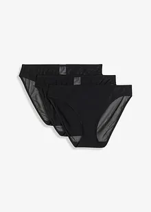 Slip van mesh (set van 3), bonprix
