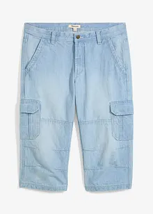 Regular fit 3/4 cargo jeans, straight, bonprix