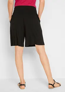 Wijde jersey bermuda in een viscosemix, bonprix