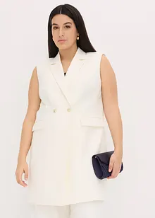 Lang mouwloos vest, bonprix