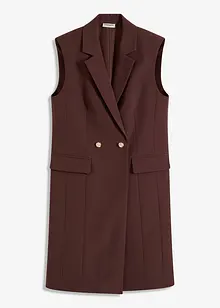 Lang mouwloos vest, bonprix