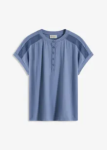 Shirt met kanten inzetstuk, bonprix