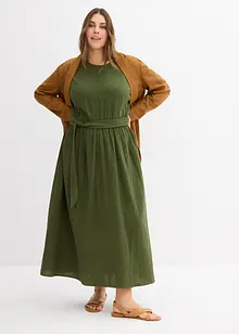 Midi jurk van katoen, bonprix
