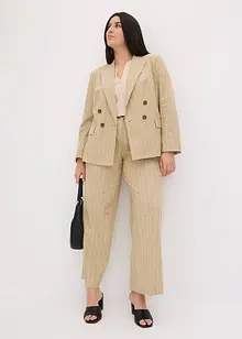 Blazer met linnen, bonprix