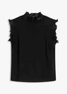 Blouse met volants, bonprix