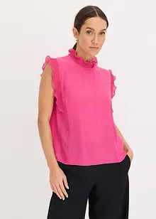 Blouse met volants, bonprix