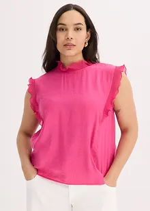 Blouse met volants, bonprix