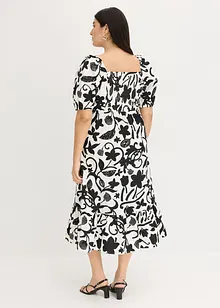 Midi jurk van puur biologisch katoen, bonprix