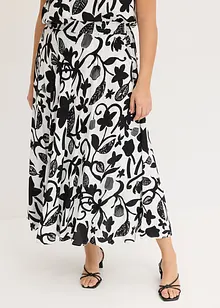 Maxirok van soepele viscose, bonprix