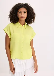 Overhemdblouse van een soepele Lyocellmix, bonprix