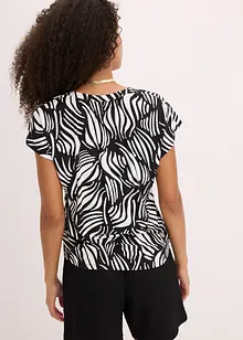 Henley shirt van een zachte viscosemix, bonprix