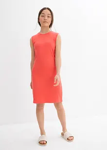 Aansluitende jersey jurk van biologisch katoen, bonprix