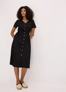 Jersey jurk van luchtige crèpe, bonprix