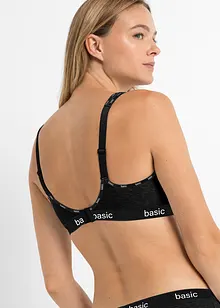 Bh zonder beugels (set van 2) met biologisch katoen, bonprix