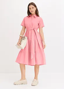 Jurk van elastische katoenmix, bonprix