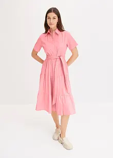Jurk van elastische katoenmix, bonprix