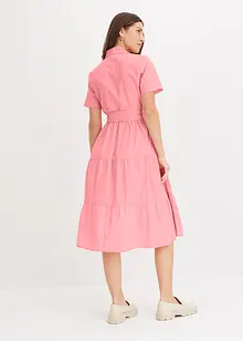 Jurk van elastische katoenmix, bonprix